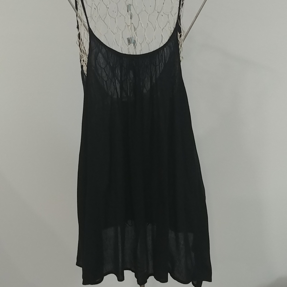 Roxy sheer beach dress